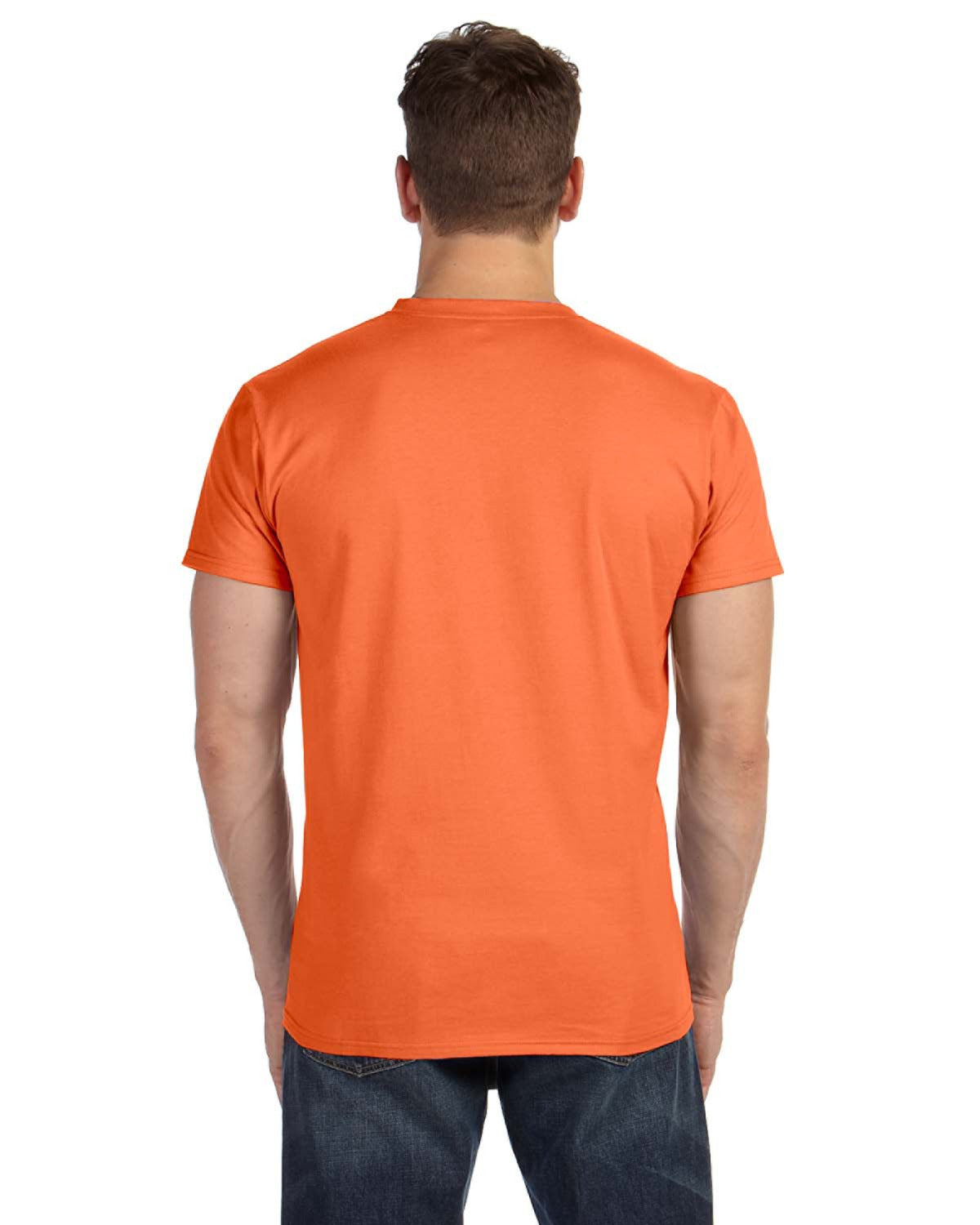 Hanes 498V Men's Nano-T V-Neck T-Shirt