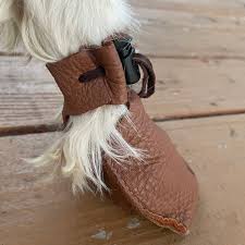Leather Dog Booties - Doccasins